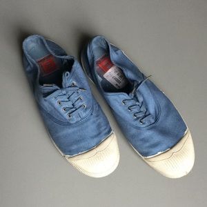Bensimon Collection // blue canvas sneakers